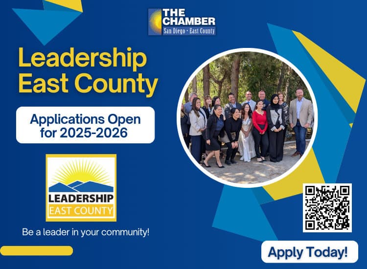 San Diego East County Chamber of Commerce banner image