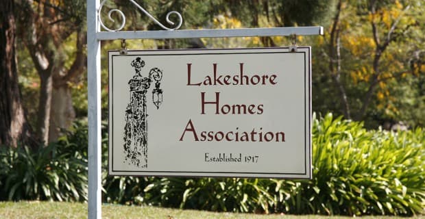 Lakeshore Homes Association banner image