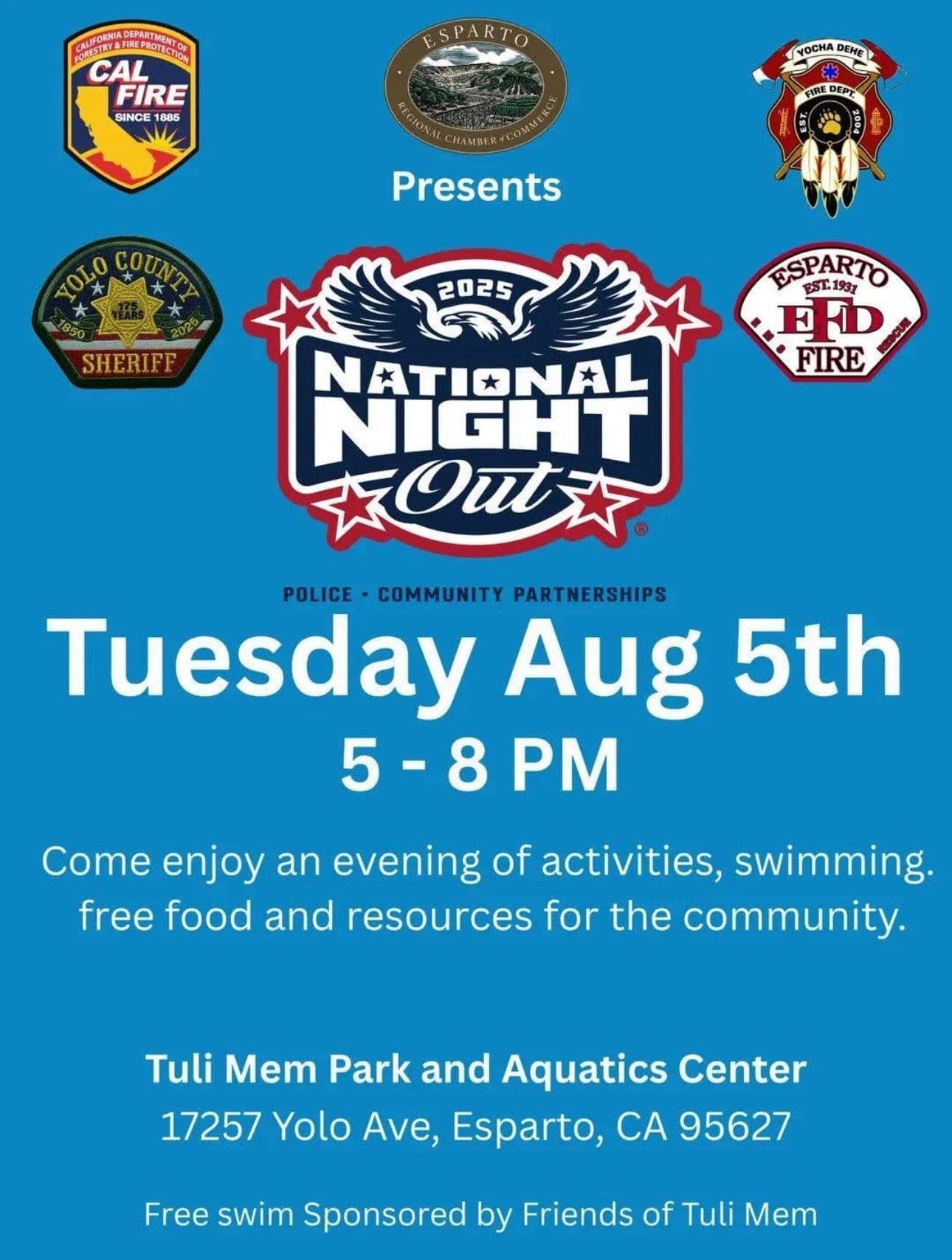 Esparto Regional Chamber of Commerce banner image