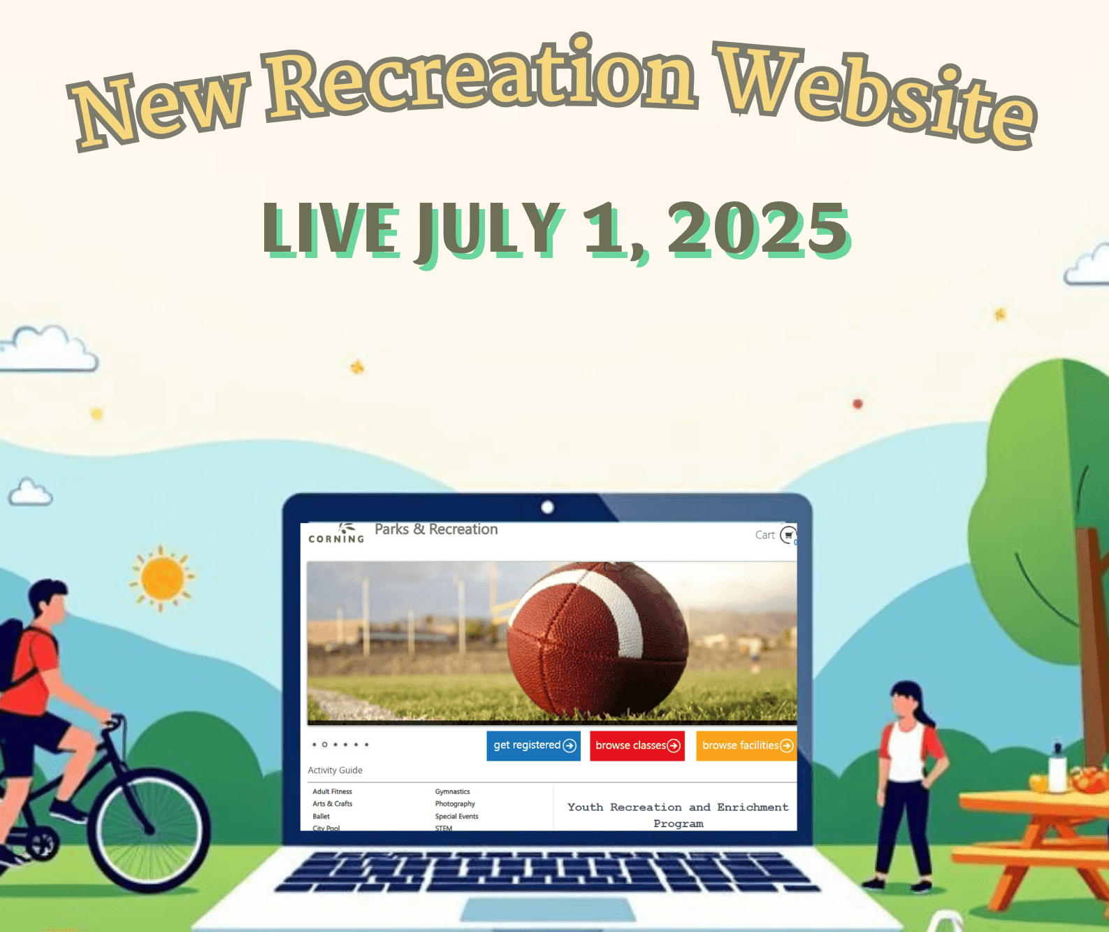 City of Corning banner image