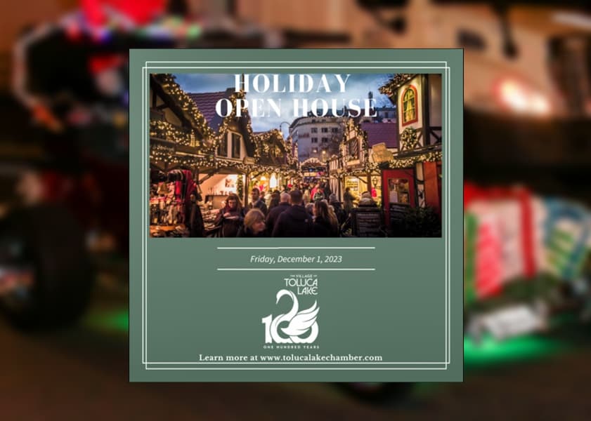 2023 Toluca Lake Holiday Open House / 100 Year Celebration