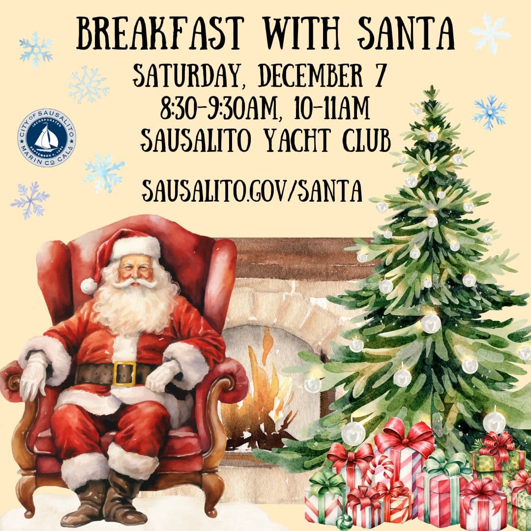 Breakfast with Santa: Saturday, December 6, 2025