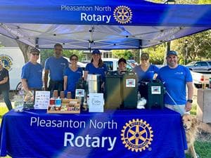 Pleasanton North Rotary(PNR) weekly meeting