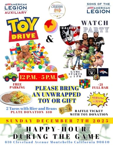 American Legion Post 272 TOY DRIVE