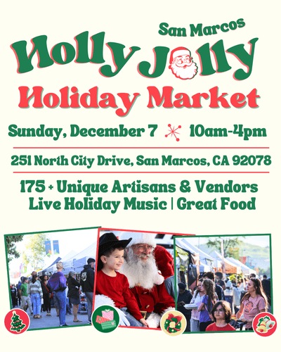 San Marcos “Holly Jolly” Holiday Market