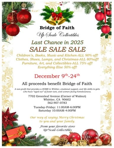 Bridge of Faith: Last Chance in 2025 Sale!