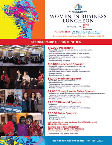 2026 Women In Business Luncheon