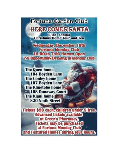 Fortuna Garden Club Home Tour