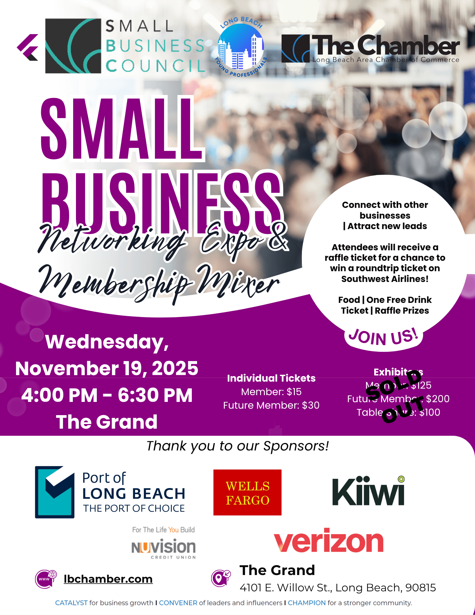 SB Networking Expo - EXHIBIT SPACE SOLD OUT