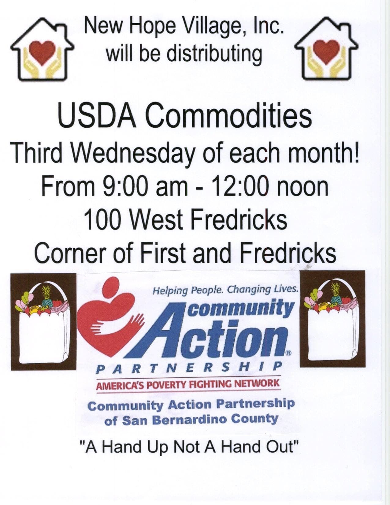 USDA Commodities Food Distribution