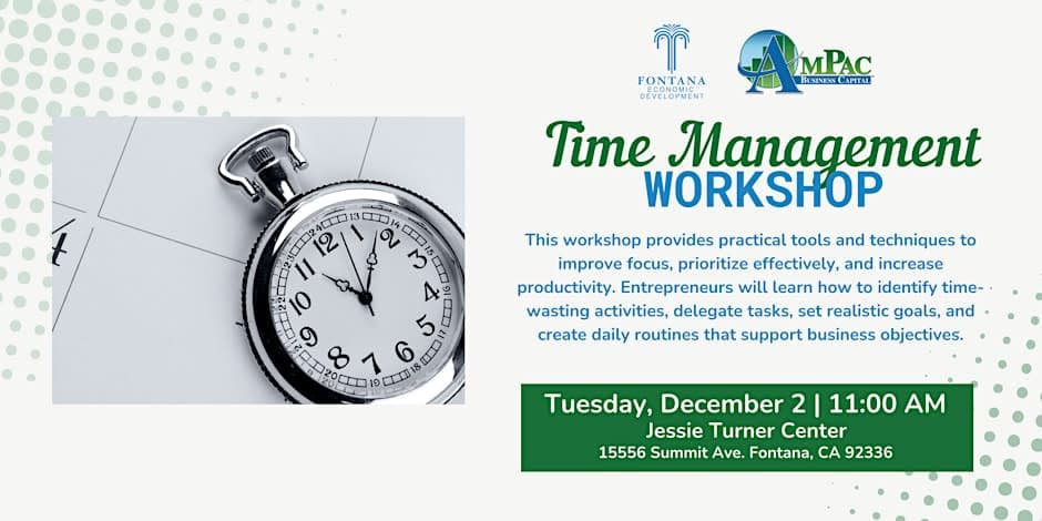 Time Management Workshop