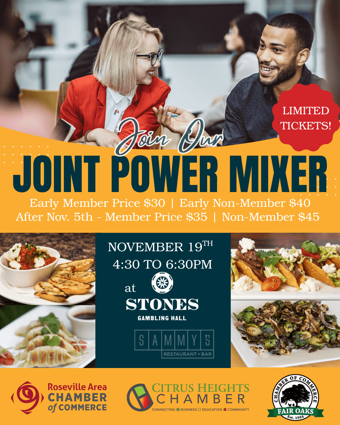 2025 Joint Chamber Mixer with Roseville & Fair Oaks