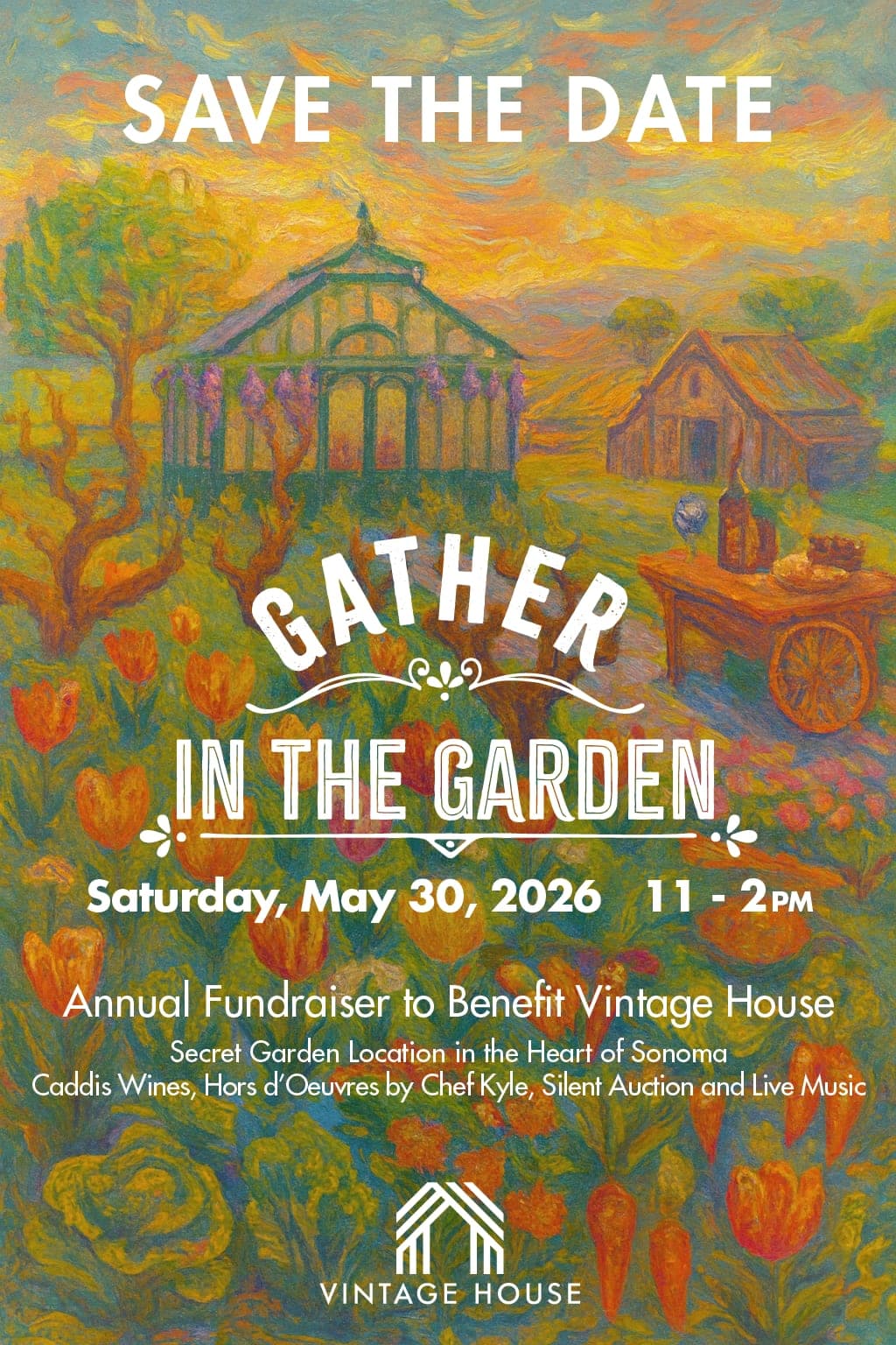 Gather in the Garden for Vintage House