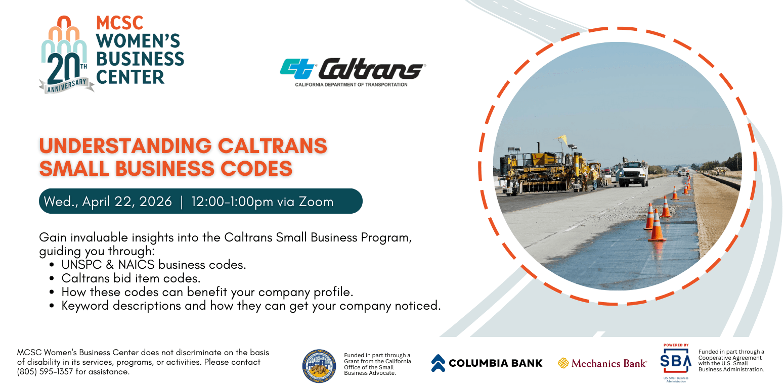 Understanding Caltrans Small Business Codes