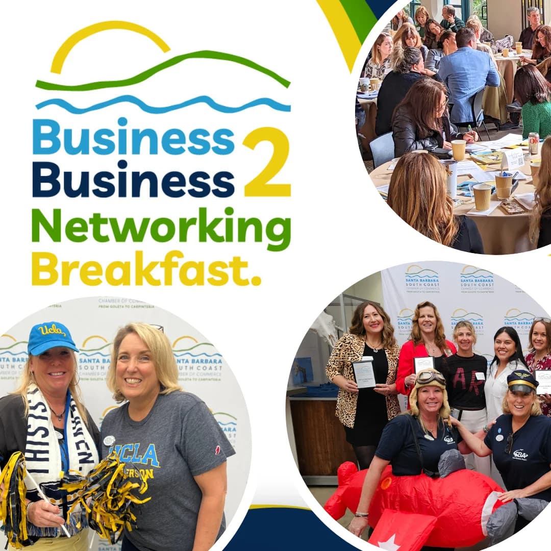 B2B Networking Breakfast – December sponsored by Santa Barbara County Association of Governments